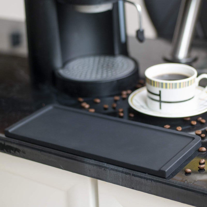 X XUNADA XUNADA Large Espresso Tamping Mat (5â€ x 12â€), Ultra Thick Premium Coffee Tamper Pad, Strong Grip Silicone Tamp Station - Image 3